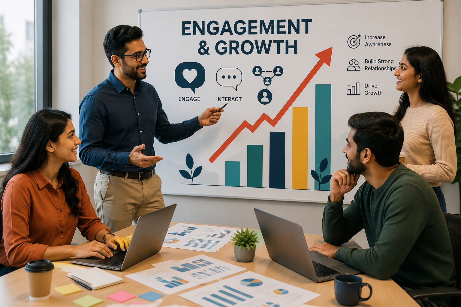 Digital marketing engagement and growth service preview