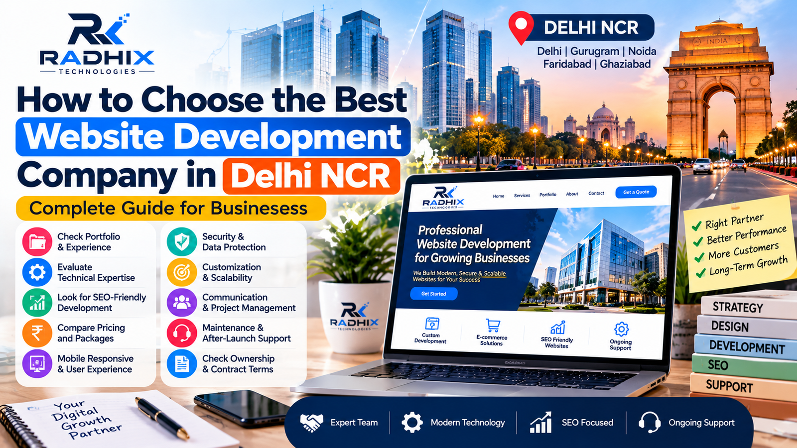 How to Choose the Best Website Development Company in Delhi NCR