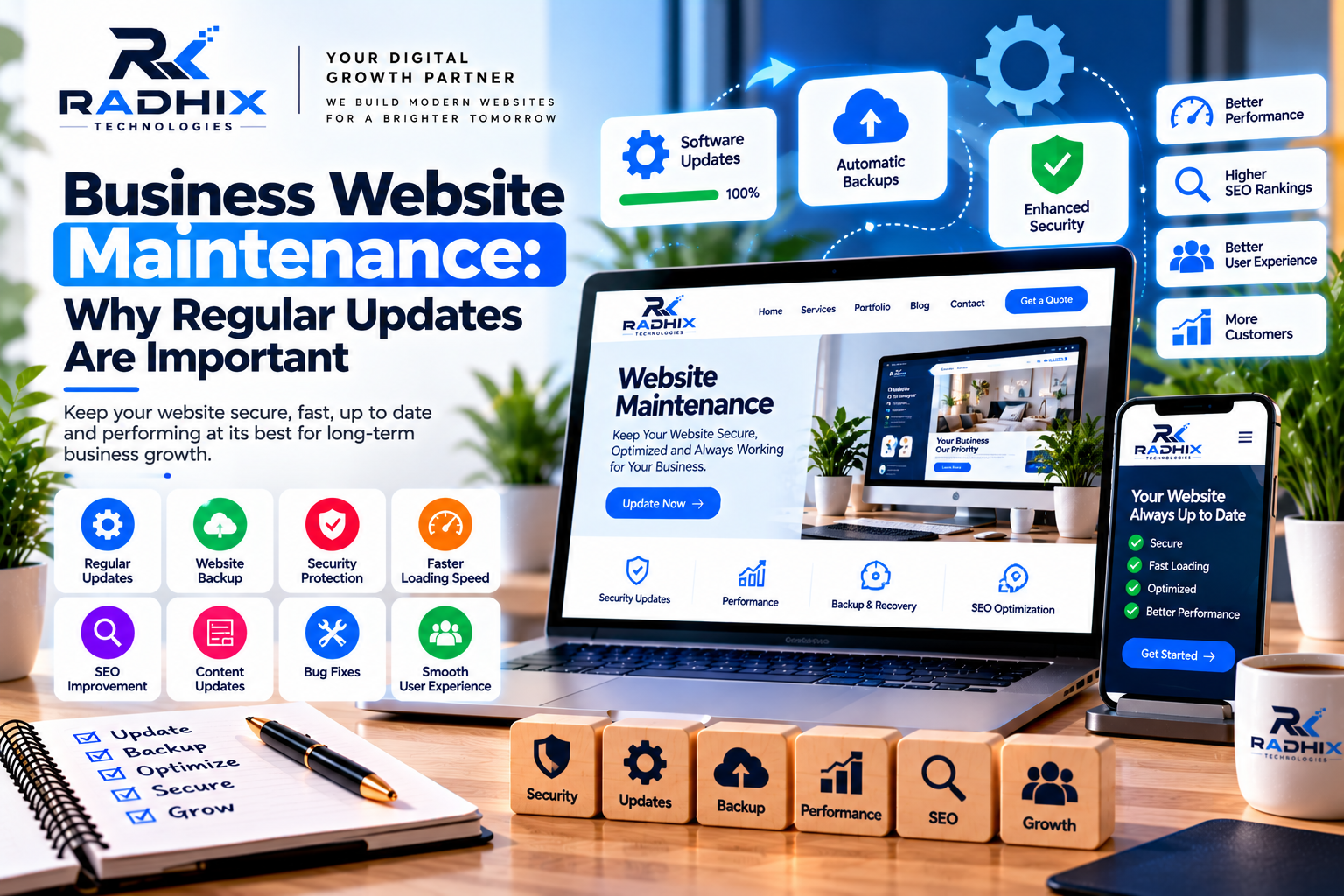 Business Website Maintenance: Why Regular Updates Are Important 
