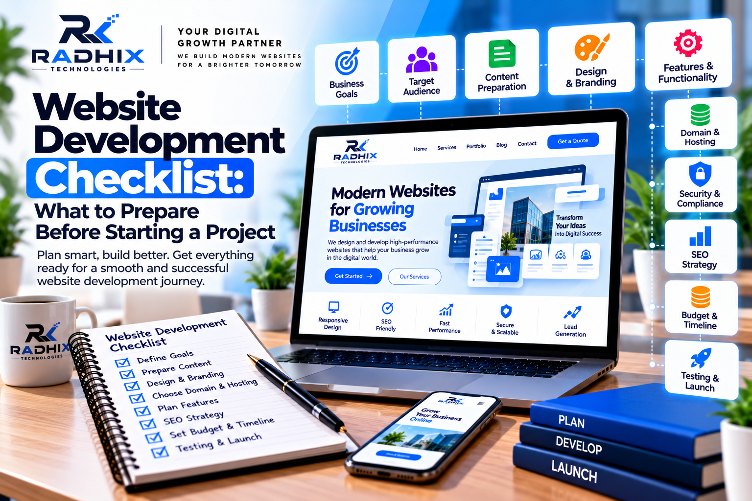 Website Development Checklist: What to Prepare Before Starting a Project