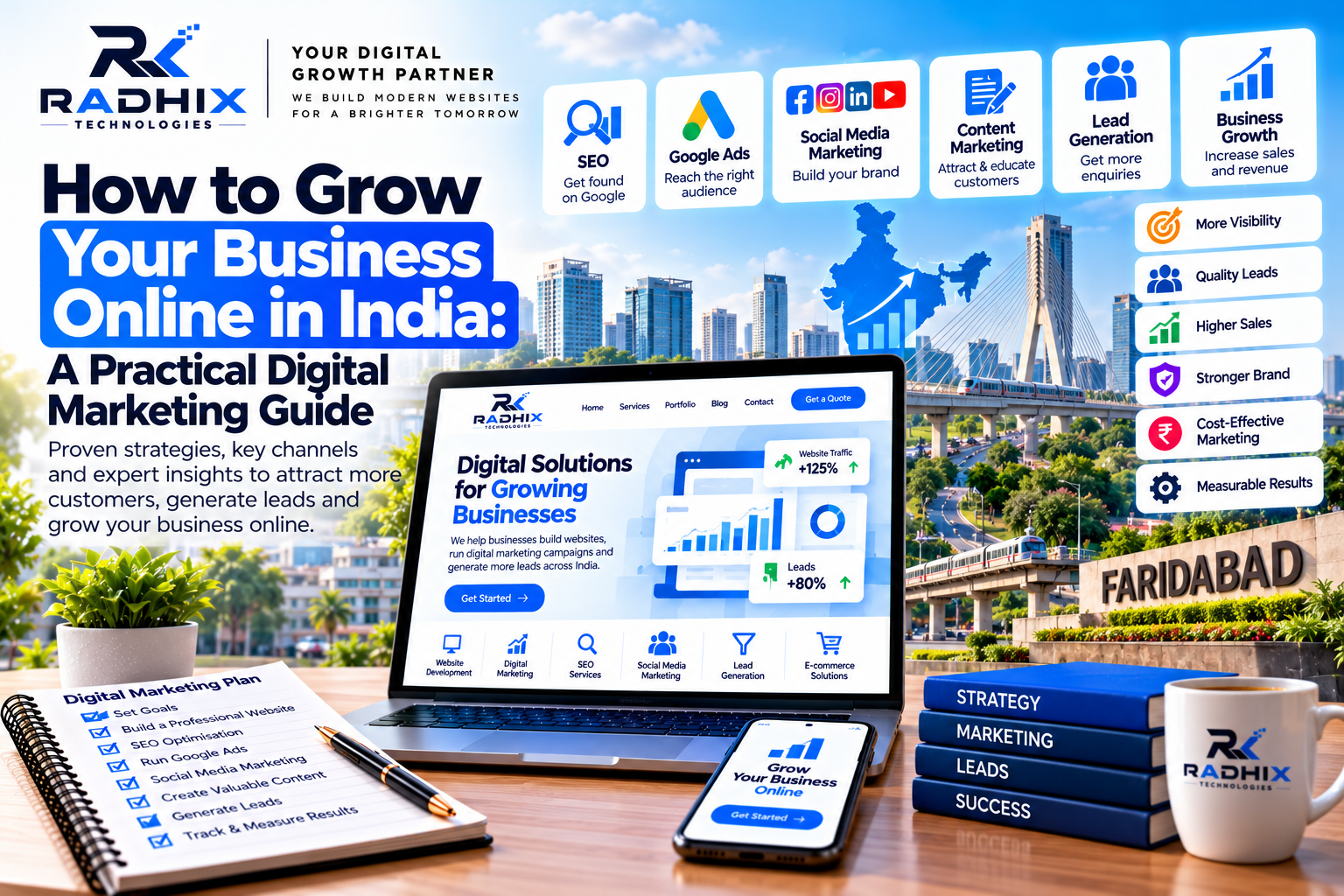 How to Grow Your Business Online in India: A Practical Digital Marketing Guide
